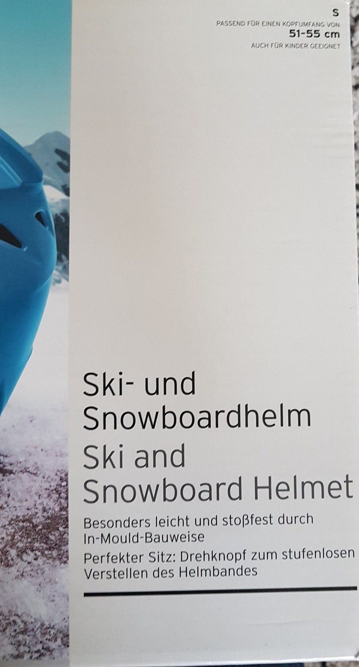 Caschi: TCM Tchibo: 1 ski snowboard helmet casque – Nuovo (secondo la descrizione) da Lutry venduto da kylab7 2