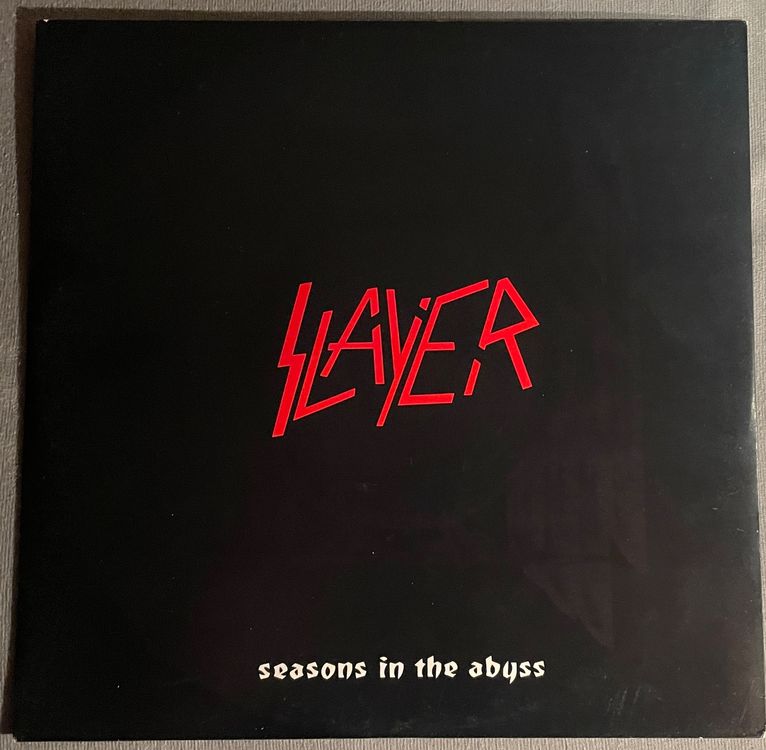 Vinyl - Slayer - Seasons In The Abyss 1991 (Gebraucht) in Thun für CHF ...