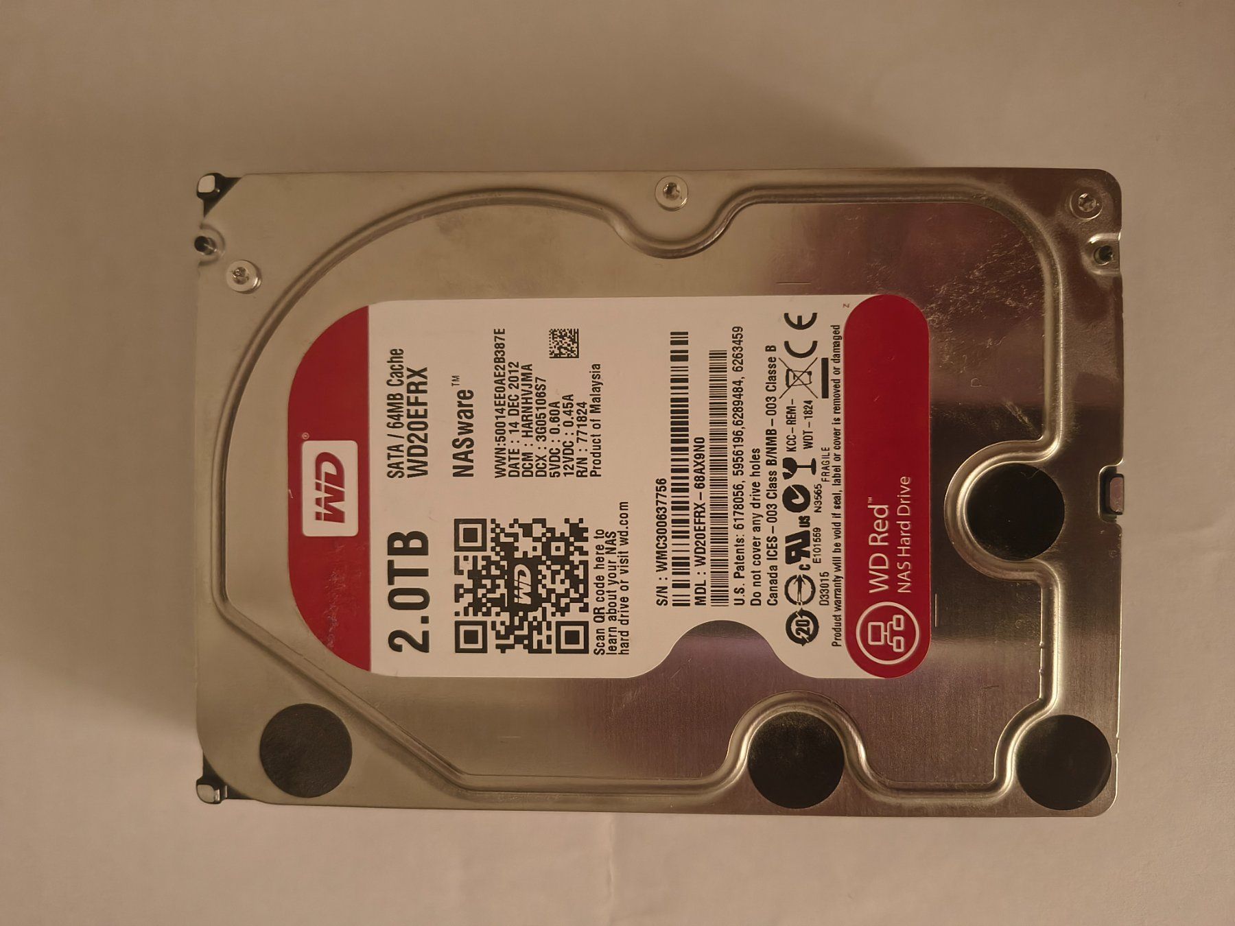 Western Digital Disques durs: 3x WD Red 2TB HDD (Set) – D'occasion à Dietikon par rmo111 1