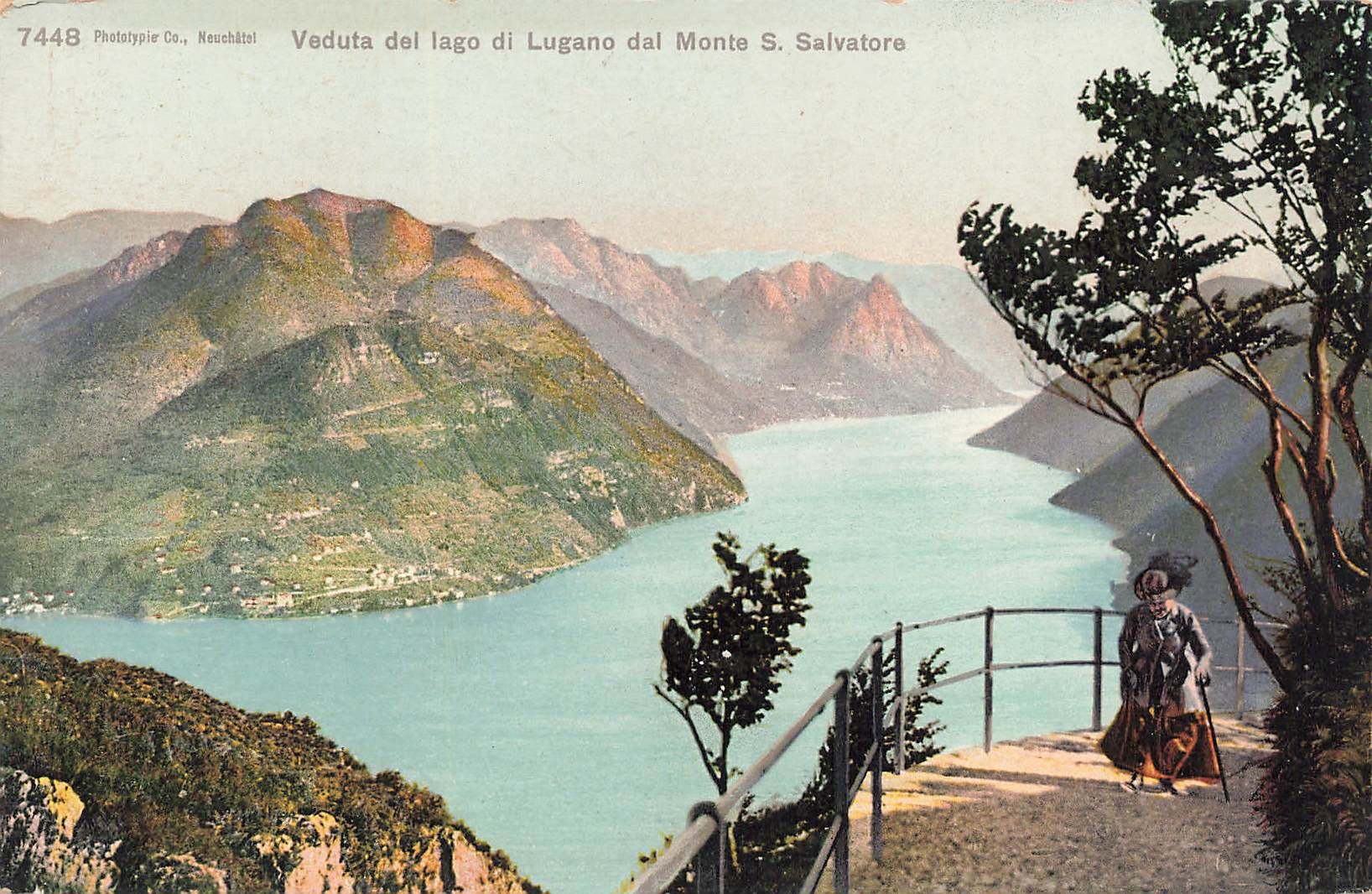 Cartes postales: Lugano monte san salvatore – D'occasion à Biasca par Blenio71