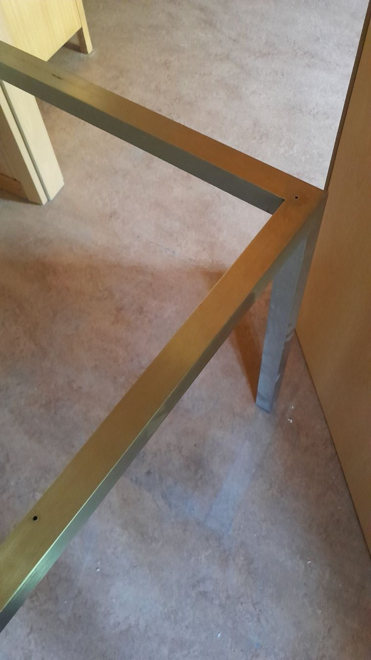 Tische: Gestell Chromstal, Tischgestell – Gebraucht aus Menznau von gronderTK15 2