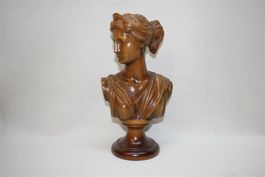 Geschnitzte Büste von Diana