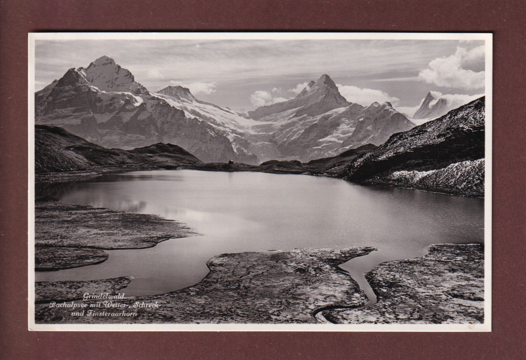 Cartoline postali: BACHALPSEE – Usato da Pully venduto da nicecards