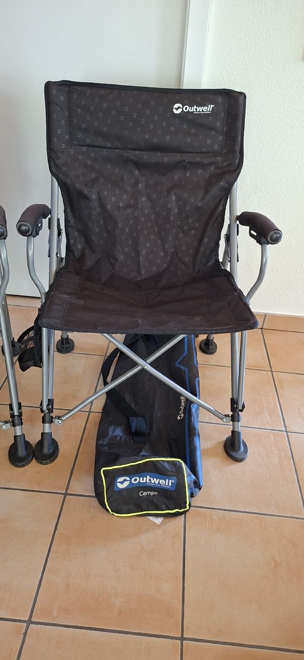 Outwell Sedie: 2x Campingstuhl Outwell Campo – Usato da Niederbipp venduto da Flix03 2