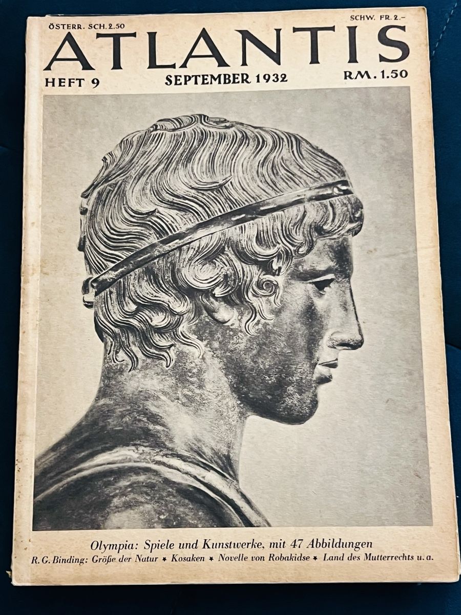 Riviste & Magazine: Atlantis Hefter 1932 9 von 12 Stk – Usato da Emmenbrücke venduto da mel_7lqf 5