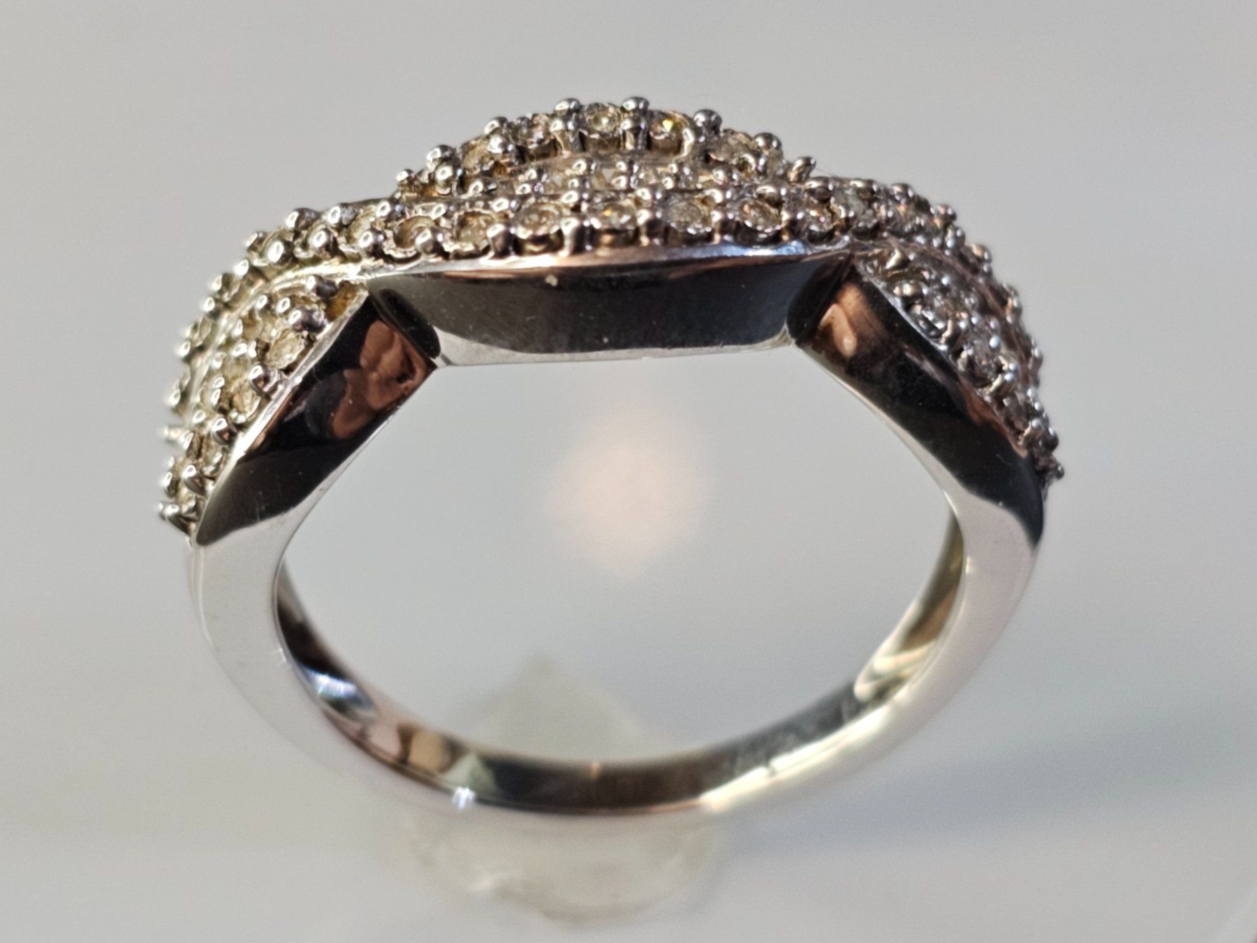 Anelli: Diamanten Ring Silberring 925 mit Nachweis Diamantring – Nuovo (secondo la descrizione) da Riedt b. Erlen venduto da Gottestraene 3