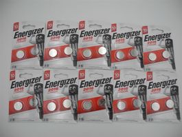 Energizer CR2016 Lithium 10 x 2er 07.2030