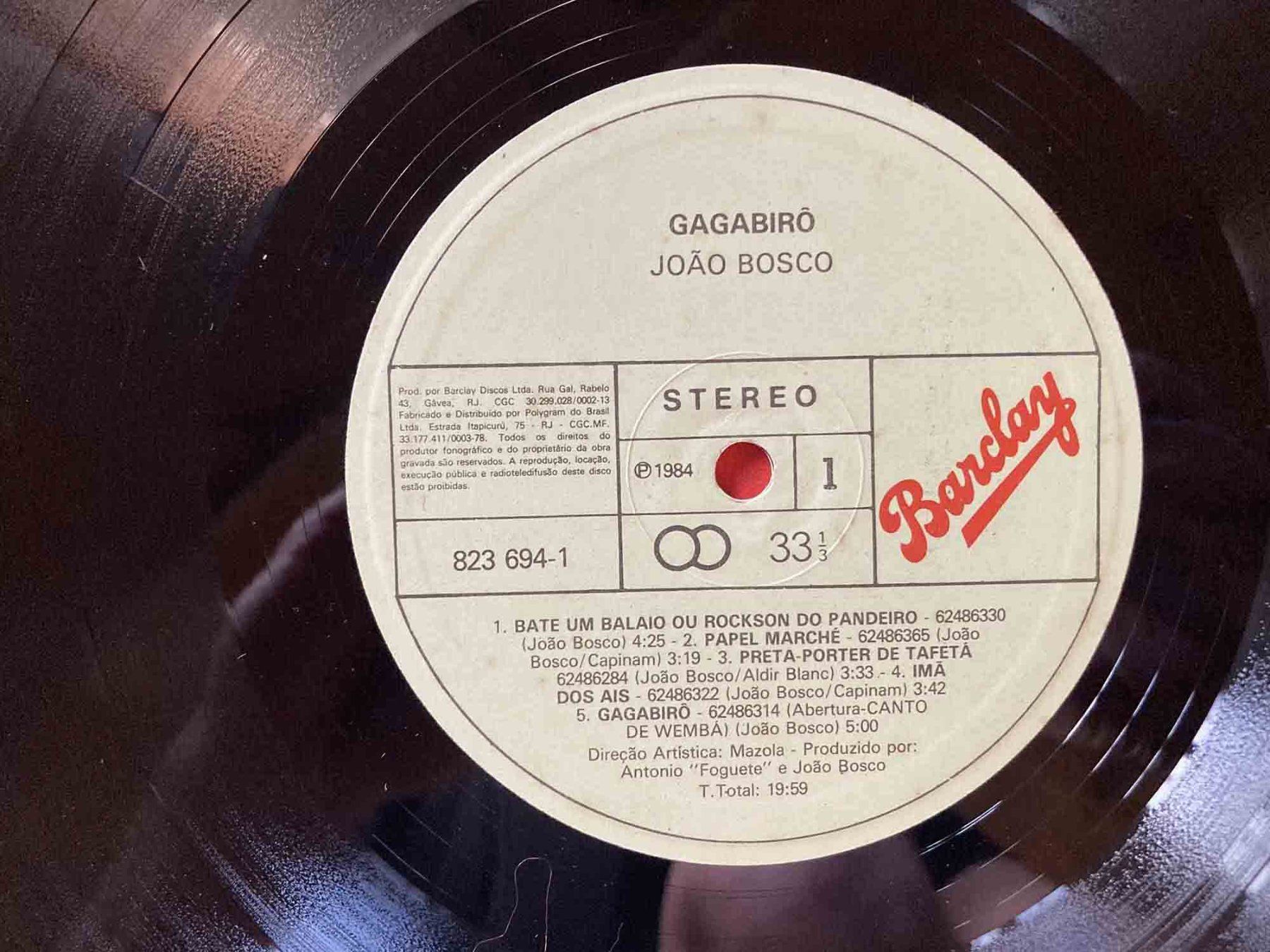 Dischi in vinile: Joao Bosco (Cheesecake Cover) – Usato da Luzern venduto da Needful_Things 2
