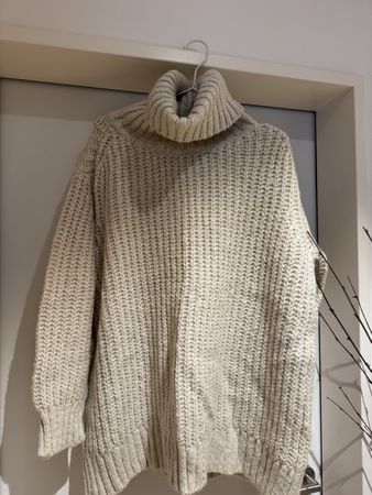 Strickpullover mit Rollkragen, Gr. S