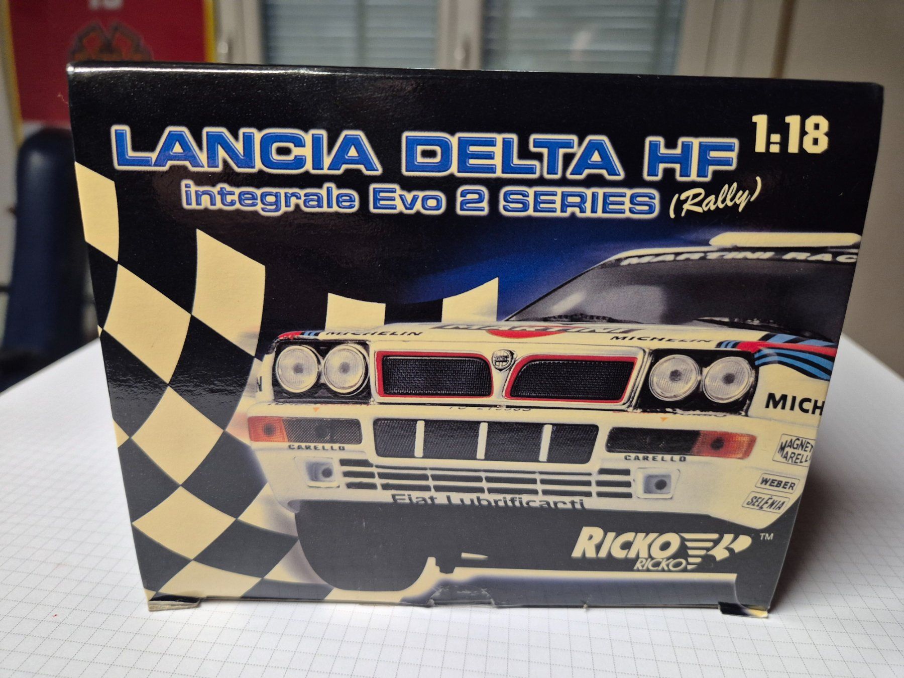 Lancia Modellini d'auto: LANCIA DELTA INTEGRAL  1/18 – Usato da Moutier venduto da cat365 1