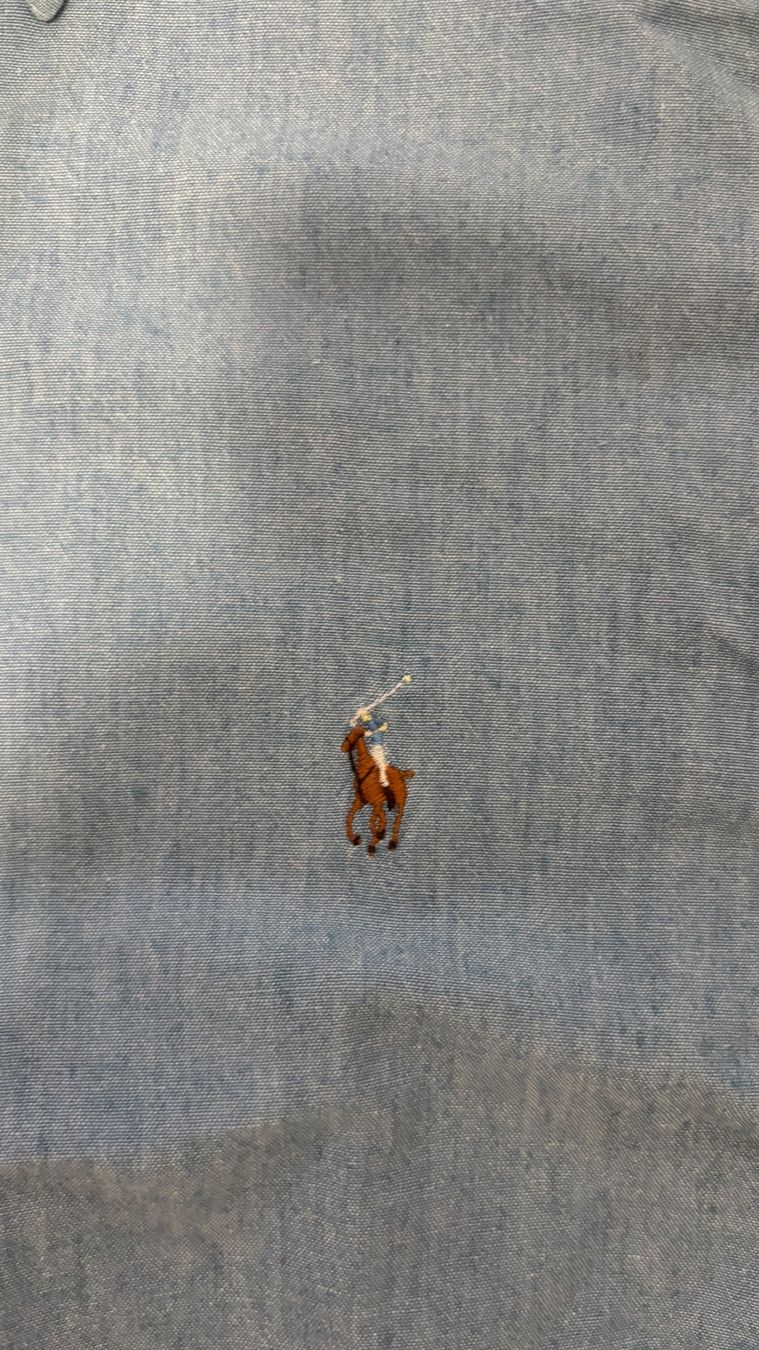 Ralph Lauren Camicie: Ralph Lauren Blau Hemd (Chambray), M – Usato da Cham venduto da Merdek123 2