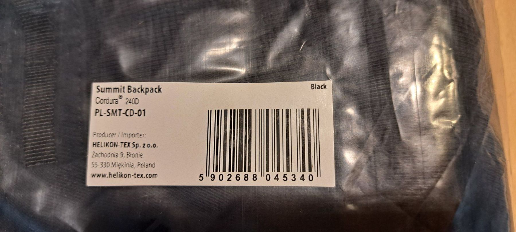 Helikon-Tex Sacs à dos: Neuer Helikon-Tex Summit Backpack Cordura – Neuf avec emballage d'origine à Urdorf par Canyamel1 2