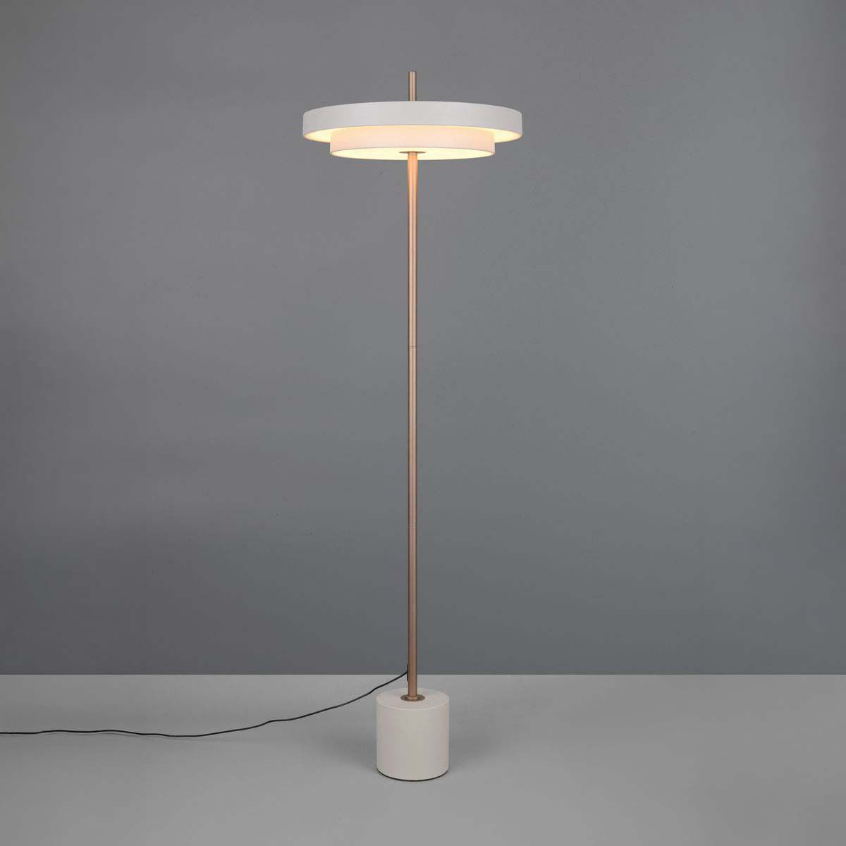 Lampade: LED Stehleuchte, CCT, 138 cm Höhe – Nuovo (secondo la descrizione) da Kreuzlingen venduto da Smart-Light