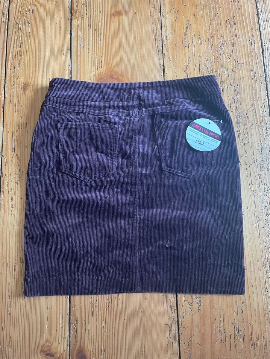 Jupes: Blauer Cord Rock – D'occasion à Magden par leo_c8bc 1
