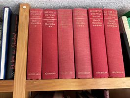 Harold Macmillan Memoiren 6 Bände gebunden guter Zustand
