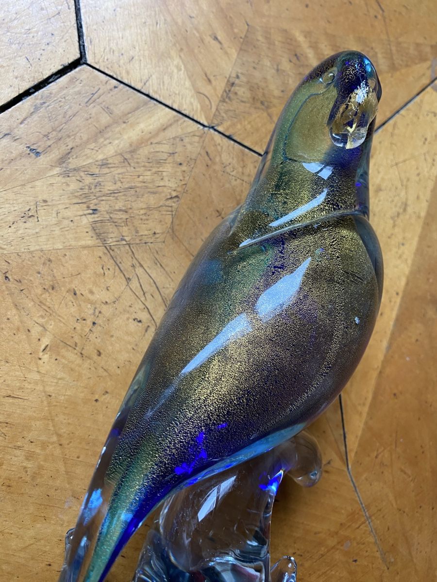 Murano Statuette: Schöner Vogel Murano – Usato da Flawil venduto da Naphtali 6