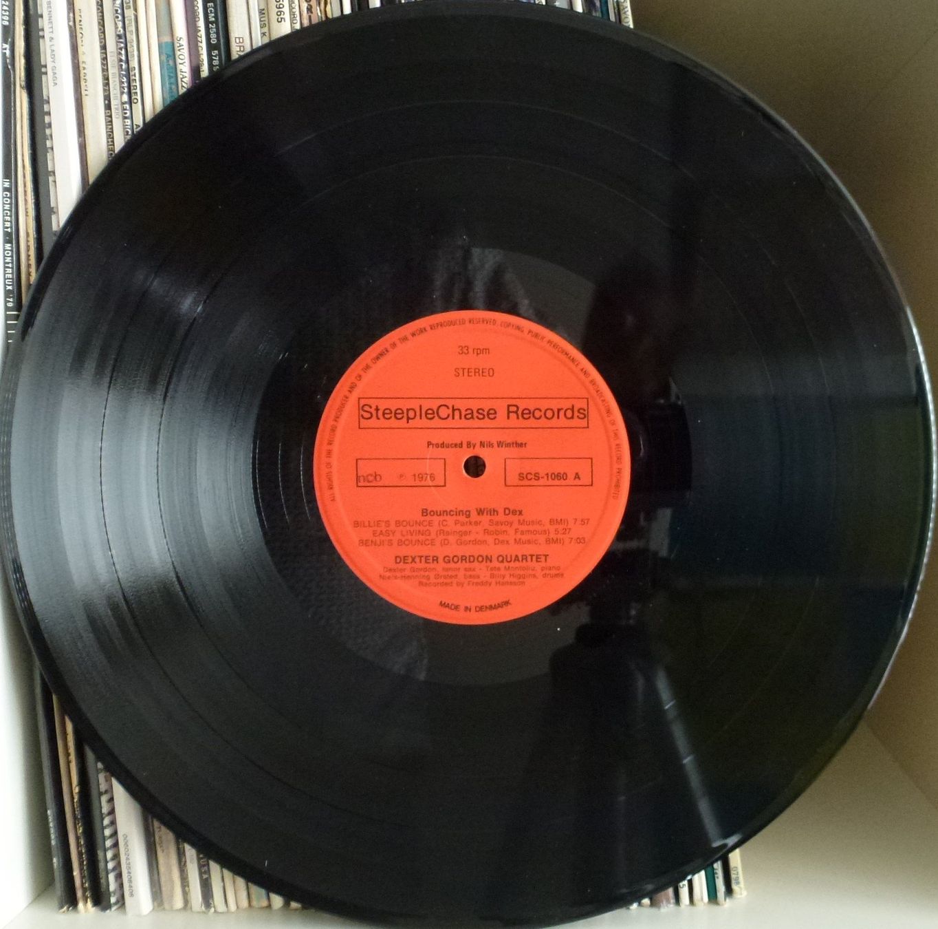 Dischi in vinile: Dexter Gordon Quartet-Bouncin' with Dex, LP Jazz – Usato da Widen venduto da DexterGordon 1