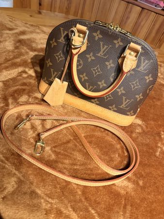 Louis Vuitton Alma BB Monogram Canvas handbag used