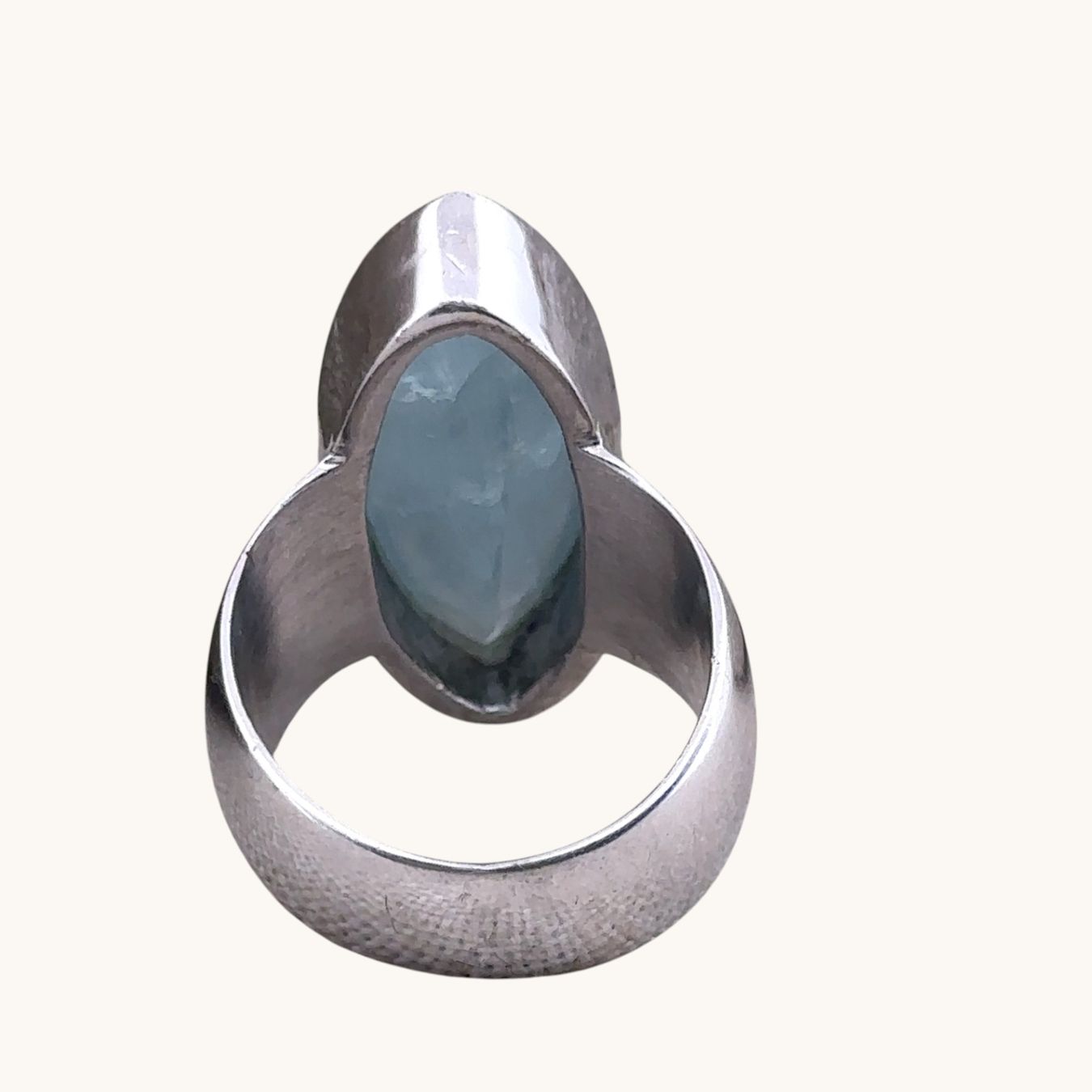 Olga Ribler Ringe: Silberring mit Aquamarin, Gr. 54 – Neu (gemäss Beschreibung) aus Luzern von MonikaS03 5