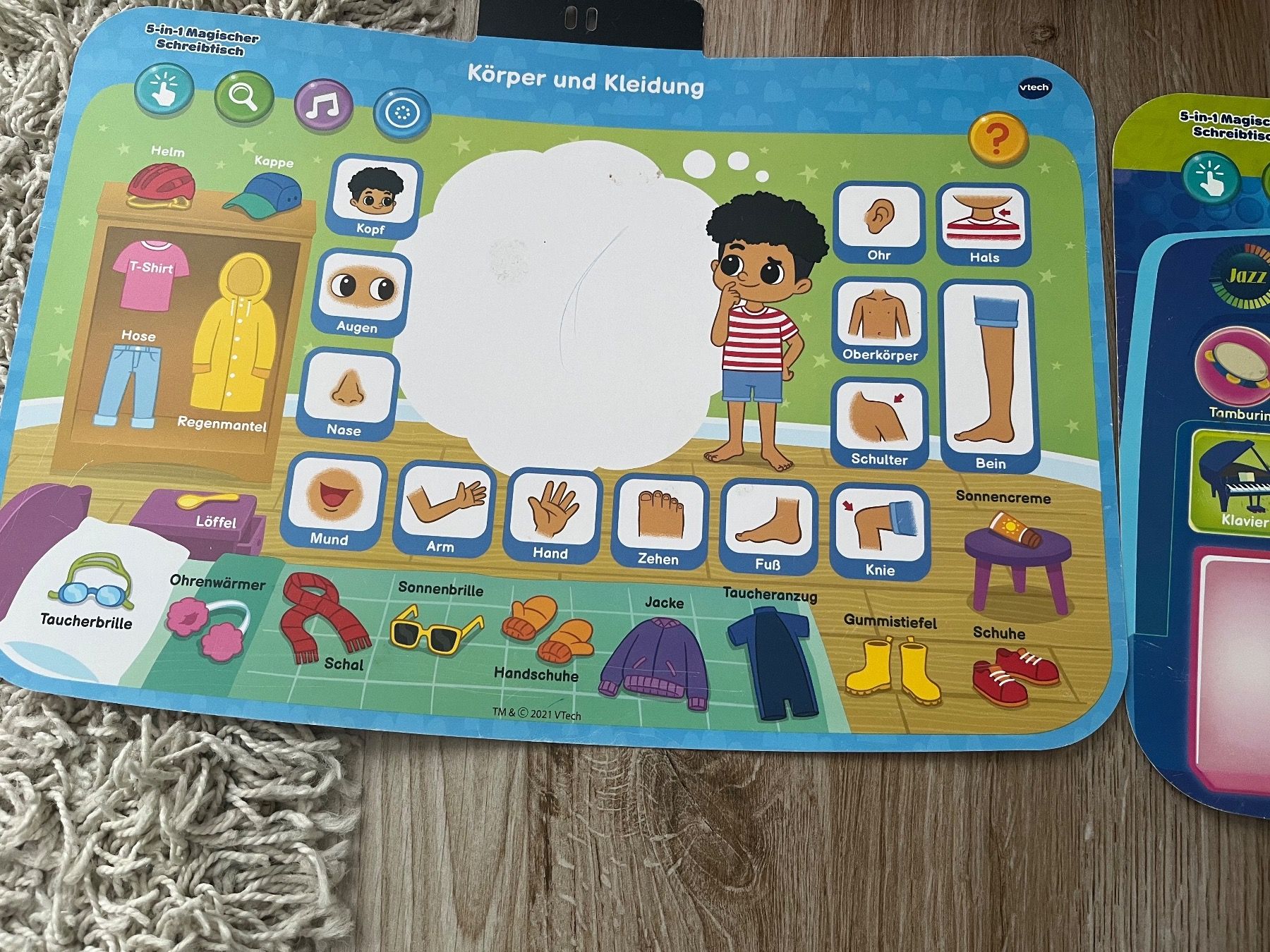 Vtech Spielzeuge: V-Tech 5in 1 magischer Schreibtisch – Gebraucht aus Koblenz von FamAllen 3