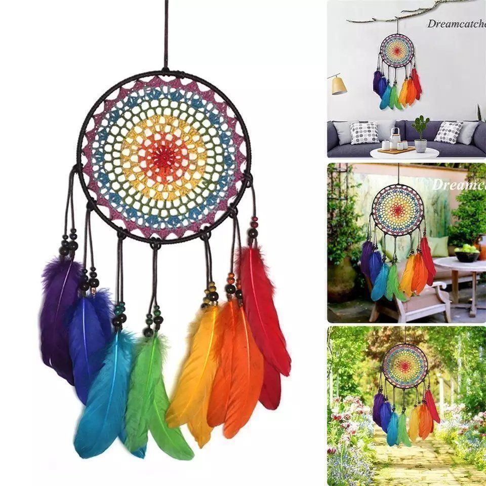 Tutte le decorazioni: Traumfänger Träum Catcher Regenbogen – Nuovo e nell'imballaggio originale da Nürensdorf venduto da Ez-Shop 1