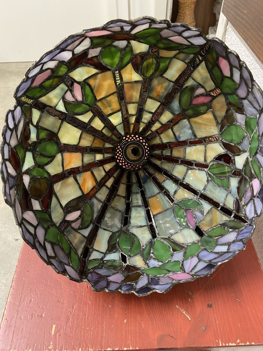 Lampade: Handgefertigte Tiffany Lampe – Usato da Dietikon venduto da brocki-eyra 3