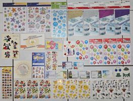 ≈580 Sticker Anlässe/Feiertage - inkl. Panini, Disney, etc.
