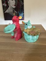 Hasen Figuren Deko, Ostern Tischdeko, Neuwertig, 2 Stk