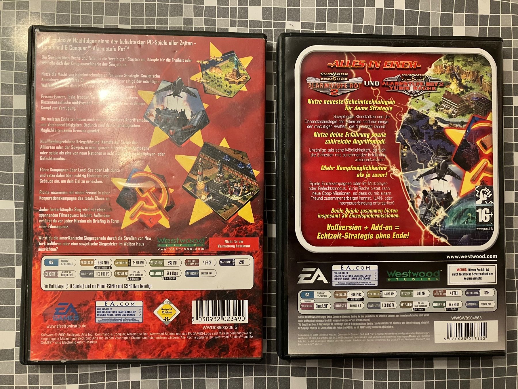 Giochi: Command & Conquer Alarmstufe Rot 2 inkl. Addon - PC(00, dt.) – Usato da Winkel venduto da Asdas87 1