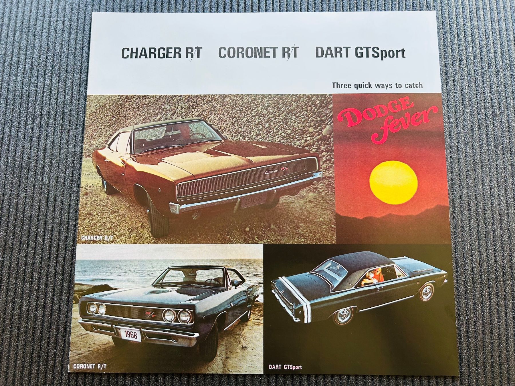Dodge Documenti: Dodge Performance Original Brochure 1968 Charger Coronet – Usato da Herrliberg venduto da surfcafe 1