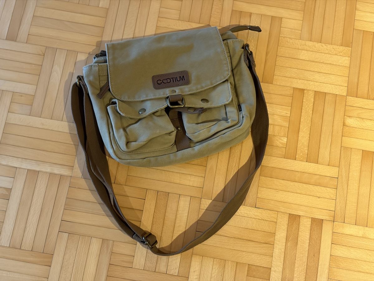 Taschen: Gootium Canvas Messenger Bag – Gebraucht aus Wittnau von thg11