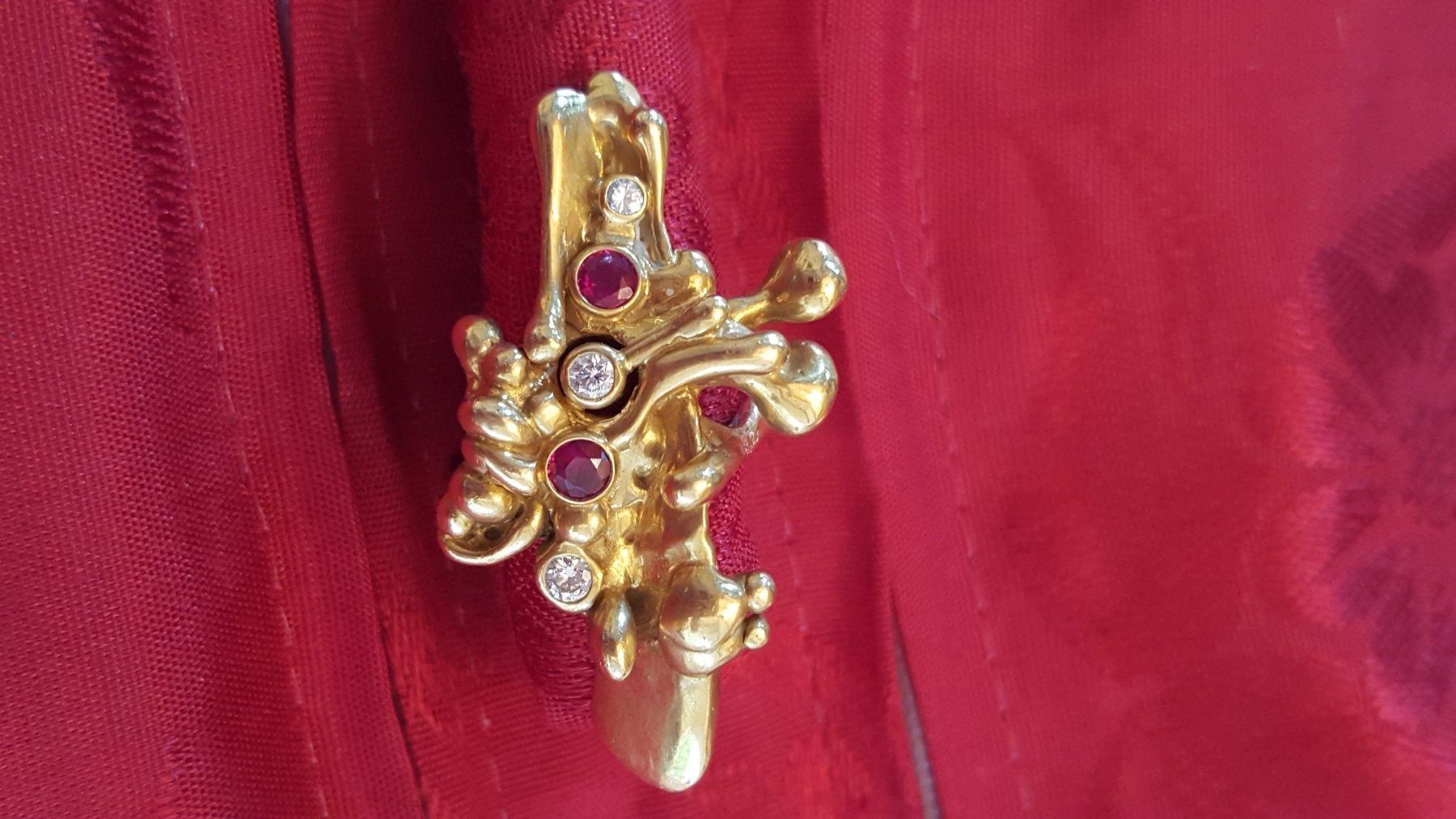 Anelli: Einzigartiger besonderer beeindruckender 18 Karat Gold-Ring – Nuovo (secondo la descrizione) da Hittnau venduto da Gamoe 1