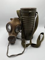 Armee Gasmaske M-51 mit Behälter, Top Zustand!