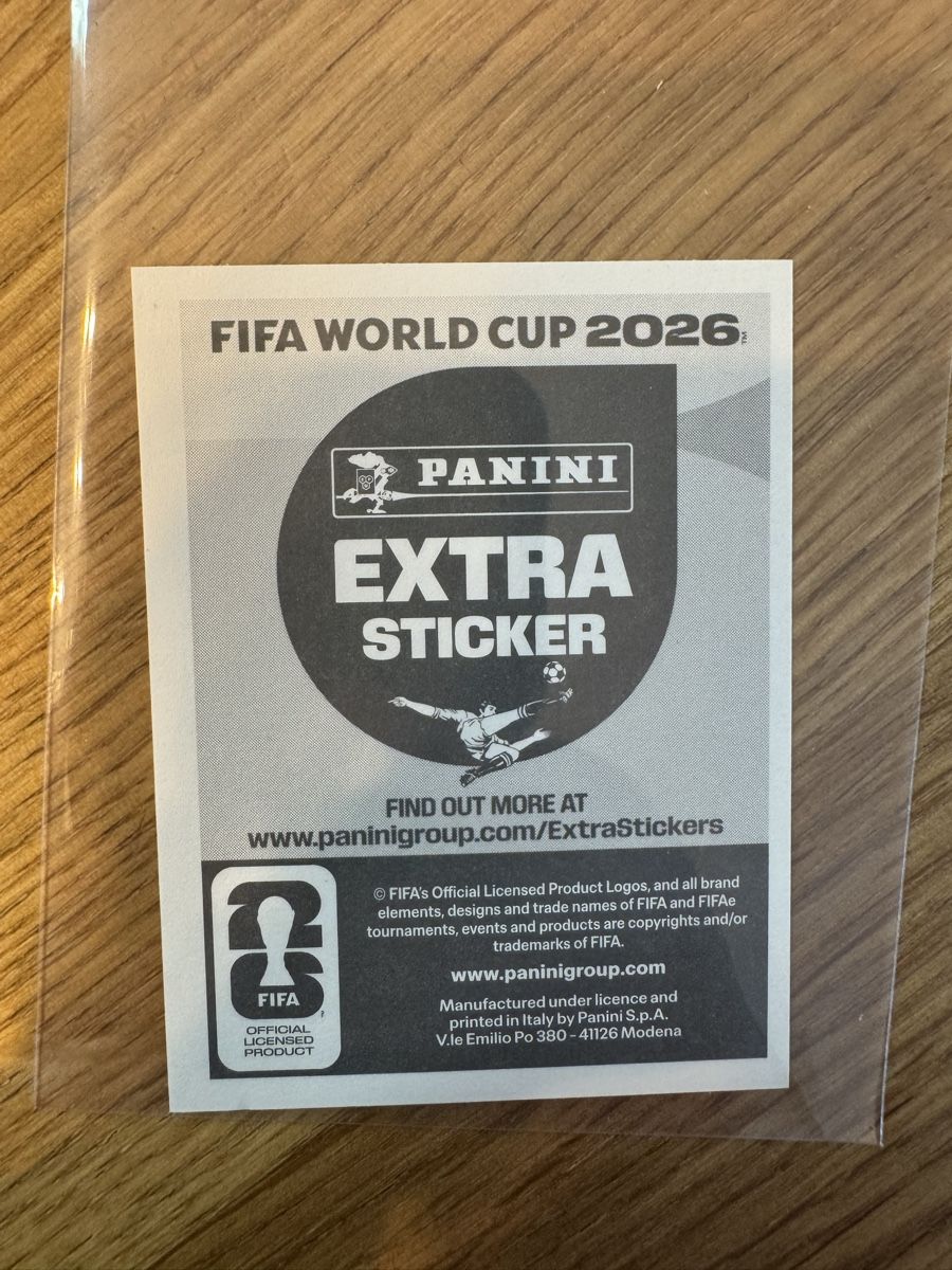 Panini Carte collezionabili: Hakimi Extra Sticker Bronze – Nuovo (secondo la descrizione) da Schötz venduto da nic_brj7 1