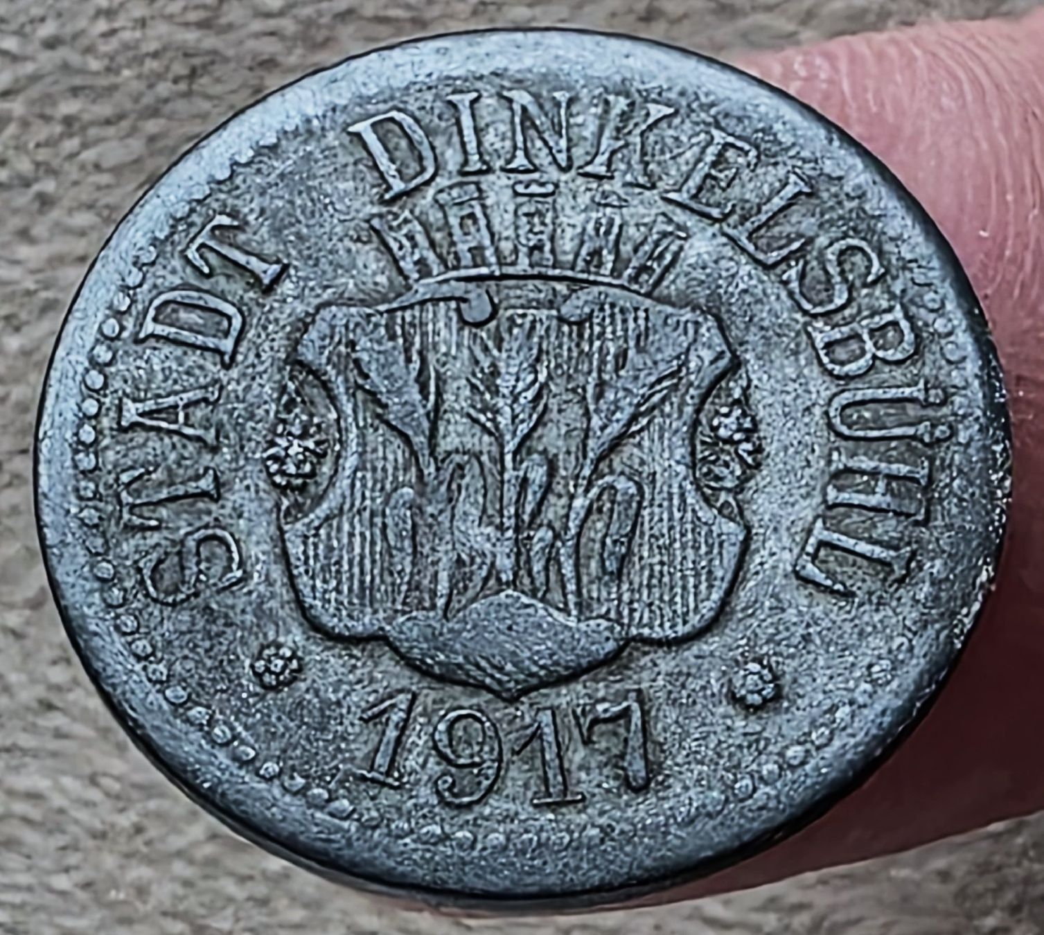 Tutti le monete: DINKELSBÜHL 10 PFENNIG 1917 – Usato da winterthur venduto da CoinPassion