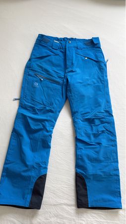 Skihose Salomon blau funktional neuwertiger Zustand