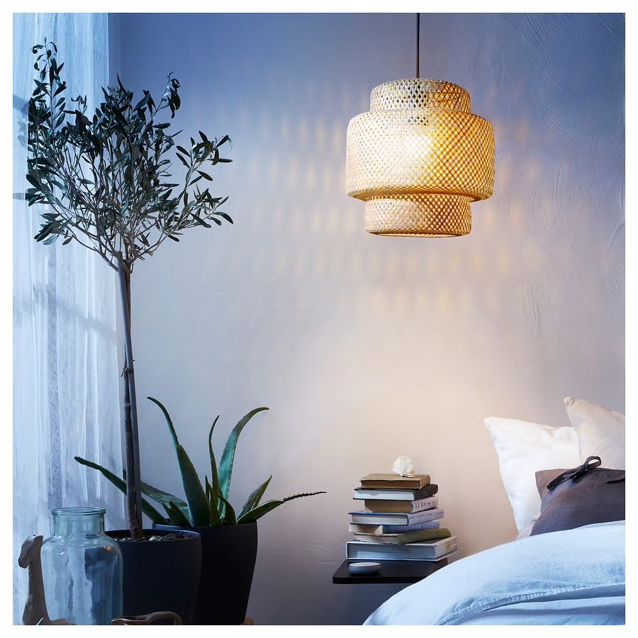 Ikea Lampade: Lampe à suspension en bamboo – Usato da Salgesch venduto da Tuf7 2
