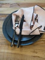 Stylishe Leinenserviette BASHFUL / 44x44cm – NEU!