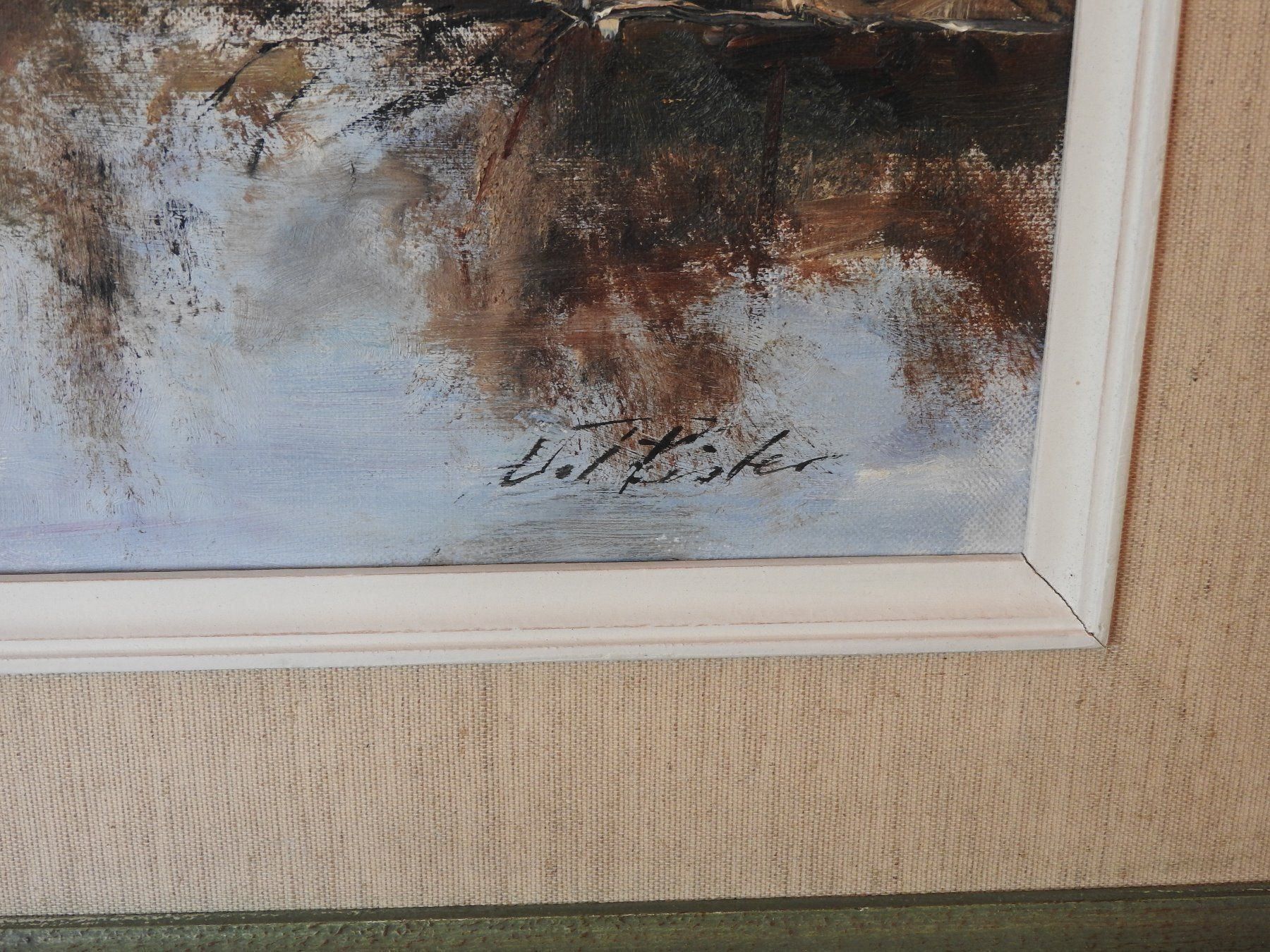 Dipinti: Oelbild signiert – Usato da Stetten AG venduto da Brissago25 3