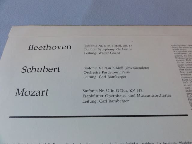 Dischi in vinile: SAMMLUNG (5 SELTENE LPS) BACH,TSCHAIKOWSKY, EX-LIBRIS – Nuovo (secondo la descrizione) da ZUFIKON venduto da SULMI01 7