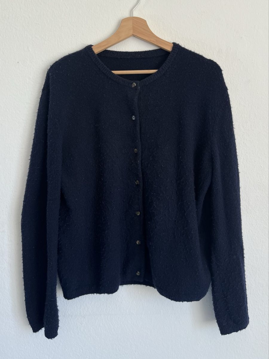 H&M Giacche: dunkelblaue Strickjacke / H&M – Usato da Zürich venduto da nerinalaura