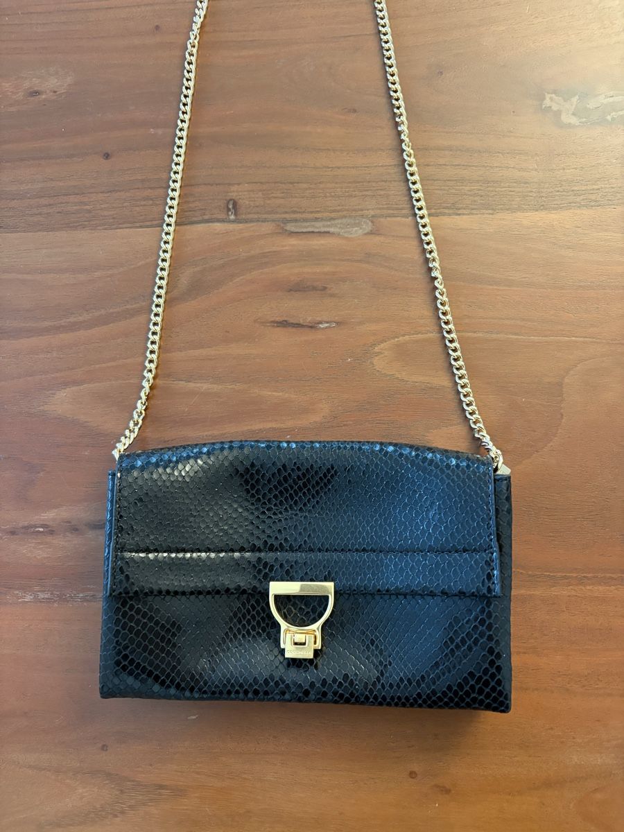 Coccinelle Borse da donna: Coccinelle Black Leather Chain Bag – Nuovo (secondo la descrizione) da Thalwil venduto da ste_jwm7