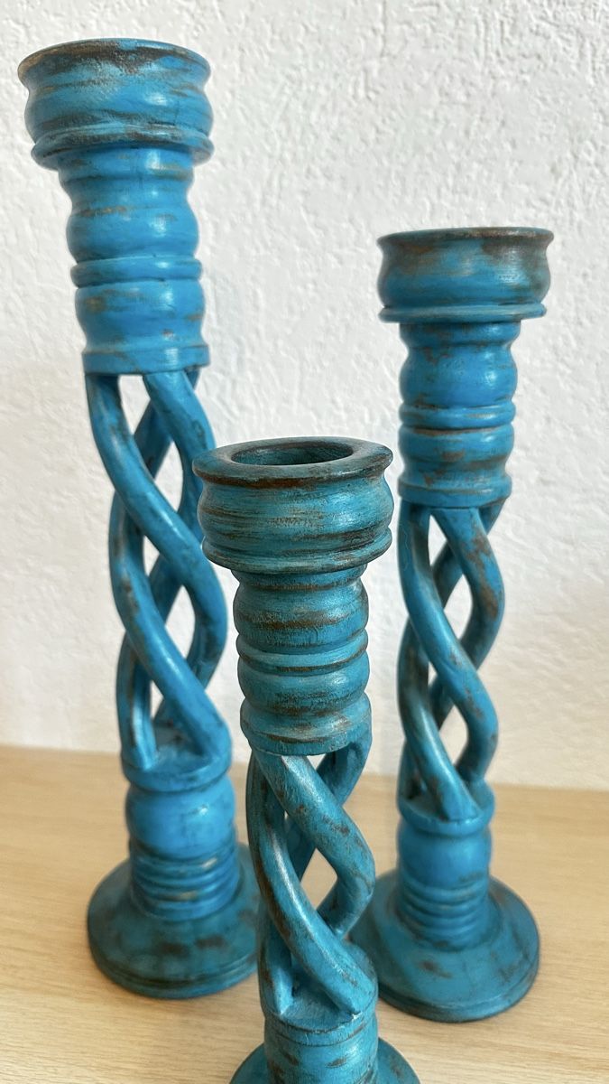 Kerzenständer: 3er Set Kerzenständer – Neu (gemäss Beschreibung) aus Männedorf von HollyCat