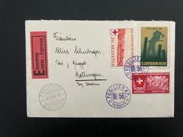 Militärpost 1940 mit Miltärmarken frankiert  (V242)