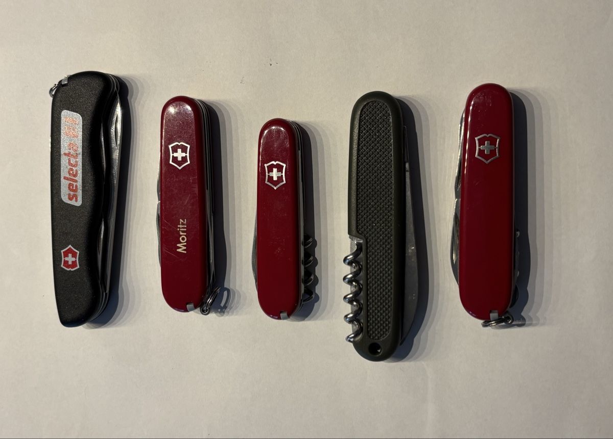 Taschenmesser: 5 Sackmesser – Gebraucht aus Ziefen von mue_5ttd