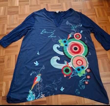Tunique bleue neuve Janet & Joyce/Tunika Janet &Joyce blau