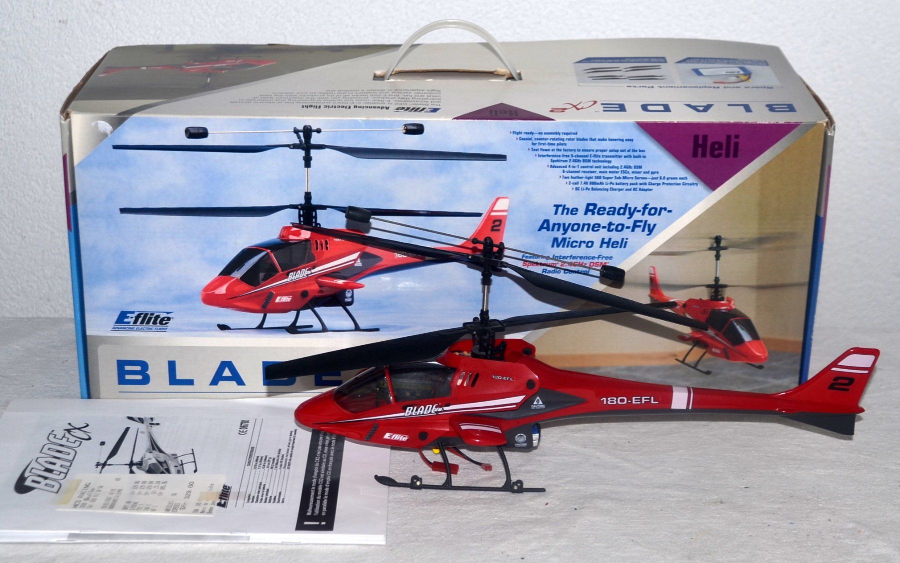 Blade Modellismo RC: Helikopter Modell Blade CX2 hélicoptère – Usato da Collonges venduto da arashee