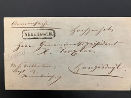 Vorphila Faltbrief 1860