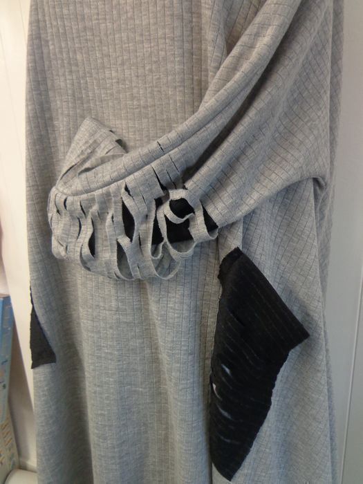 Kleider: Robe / Tunique jersey gris UNIQUE 48-52 – Neu und originalverpackt aus St-Imier von goodber 4