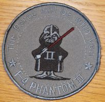 "The Force will be with you„ F-4 Phantom II Badge Luftwaffe
